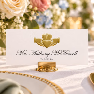 Flat Place Card